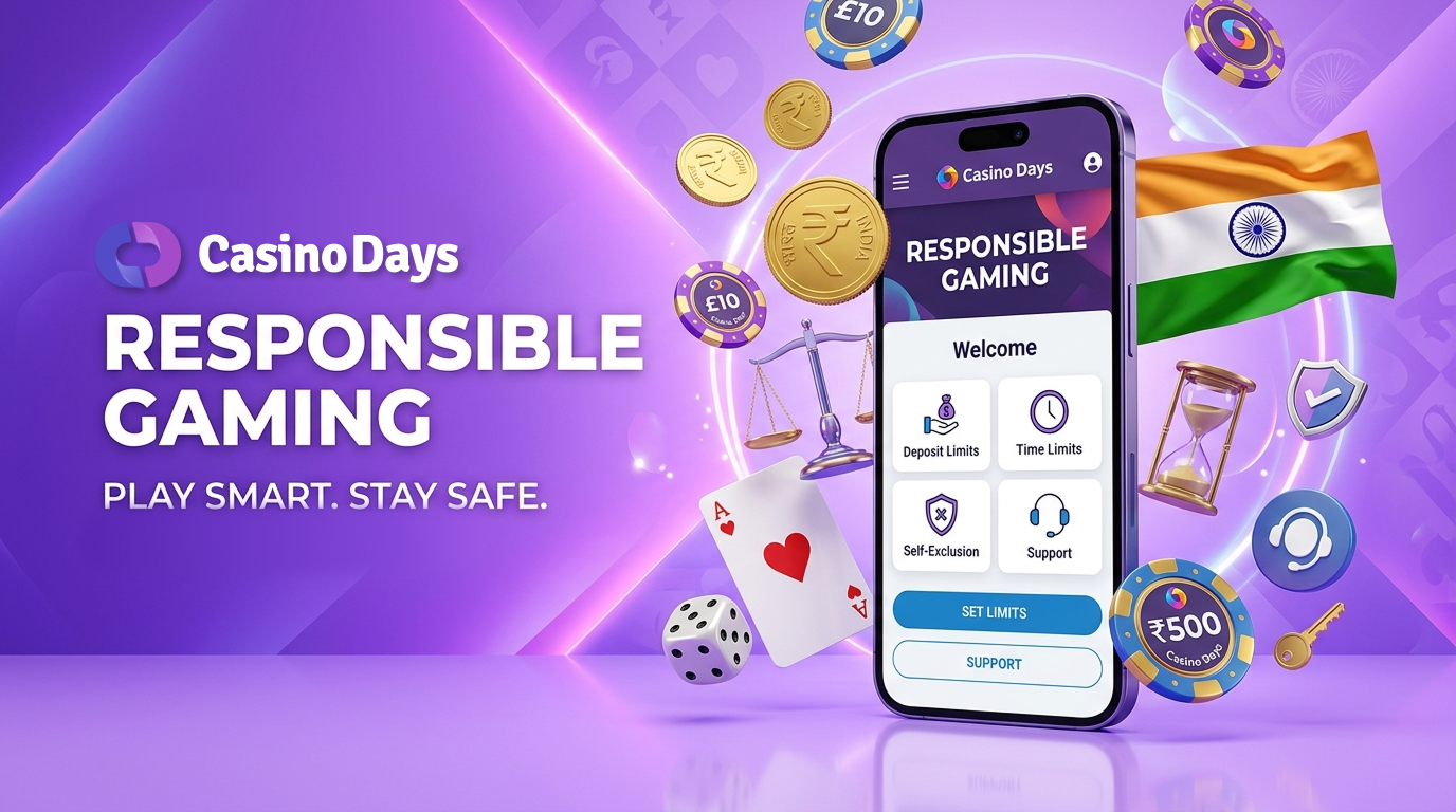 Casino Days India responsible gaming policy promoting safe gambling and player protection tools
